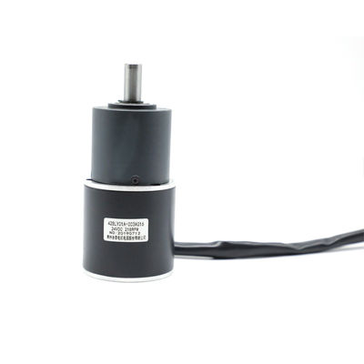 24v ब्रशलेस डीसी गियर वाली मोटर प्लैनेटरी गियरबॉक्स के साथ शक्तिशाली 200 RPM 0.04nm
