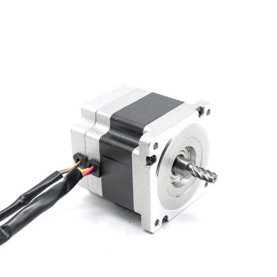 खरीदें 8 पोल Bldc मोटर 2000RPM 24 वोल्ट 126W 86BLF03 0.8Nm 86mm रियर शाफ्ट के साथ online manufacture