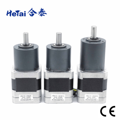 खरीदें नेमा 17 गियरबॉक्स ब्रशलेस मोटर 0.5A 24V 2.2OHMS 42mm online manufacture