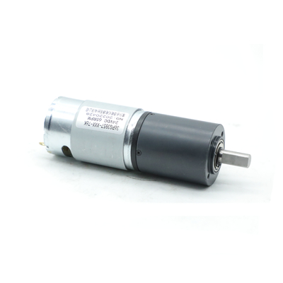 खरीदें 0.38A 24V डीसी ब्रश गियर मोटर 36 मिमी कम शोर NEMA 14 गियरबॉक्स के साथ 1:76 65 Rpm online manufacture